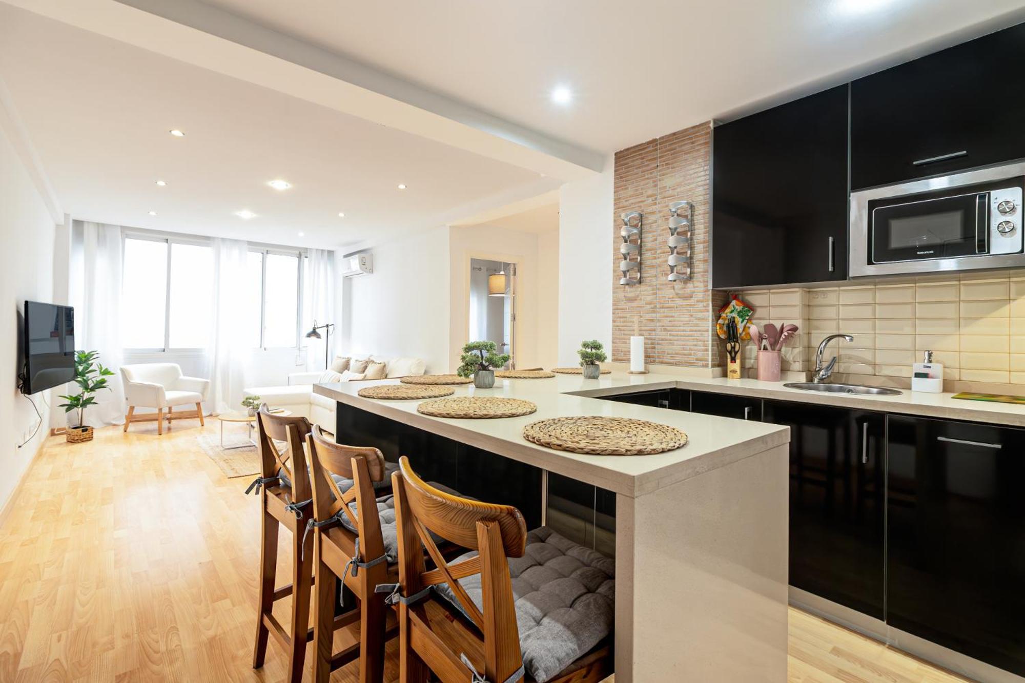 Апартаменты Malaga Center Flat Soho Modern 2Br Экстерьер фото
